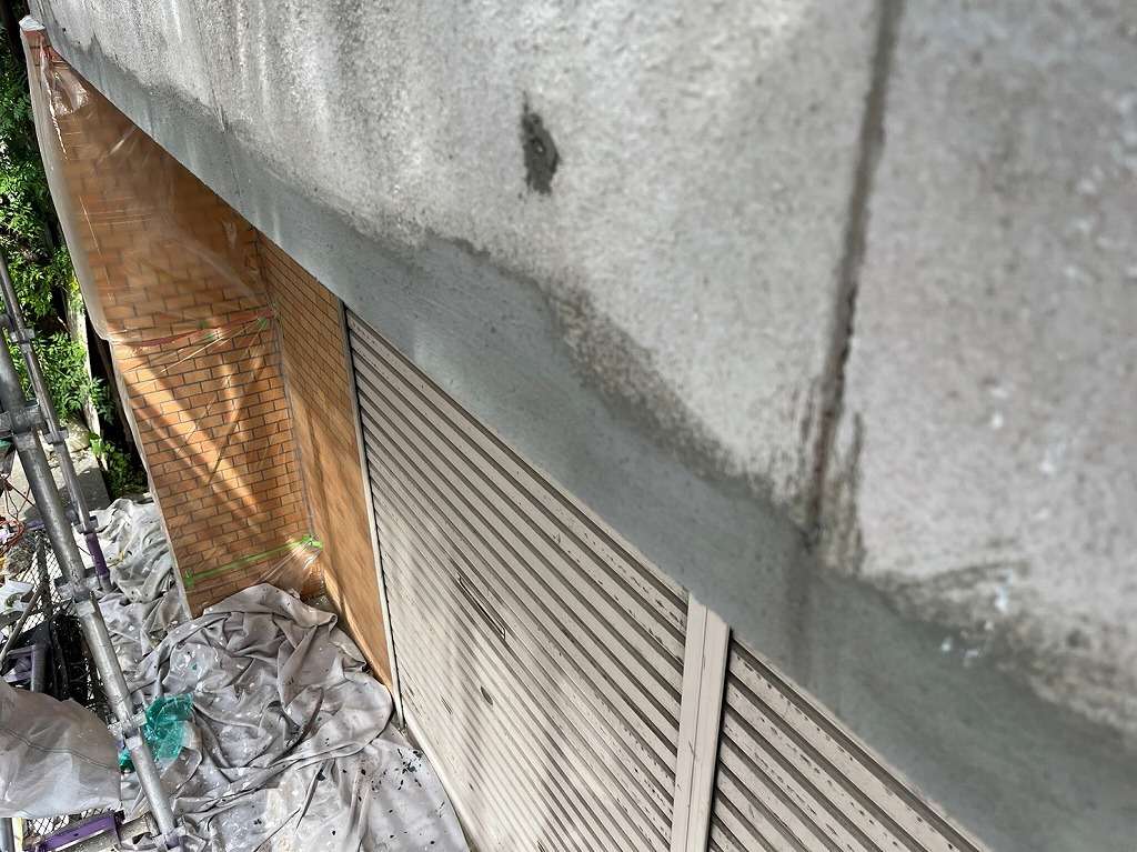 外壁補修工事・完了　甲府市